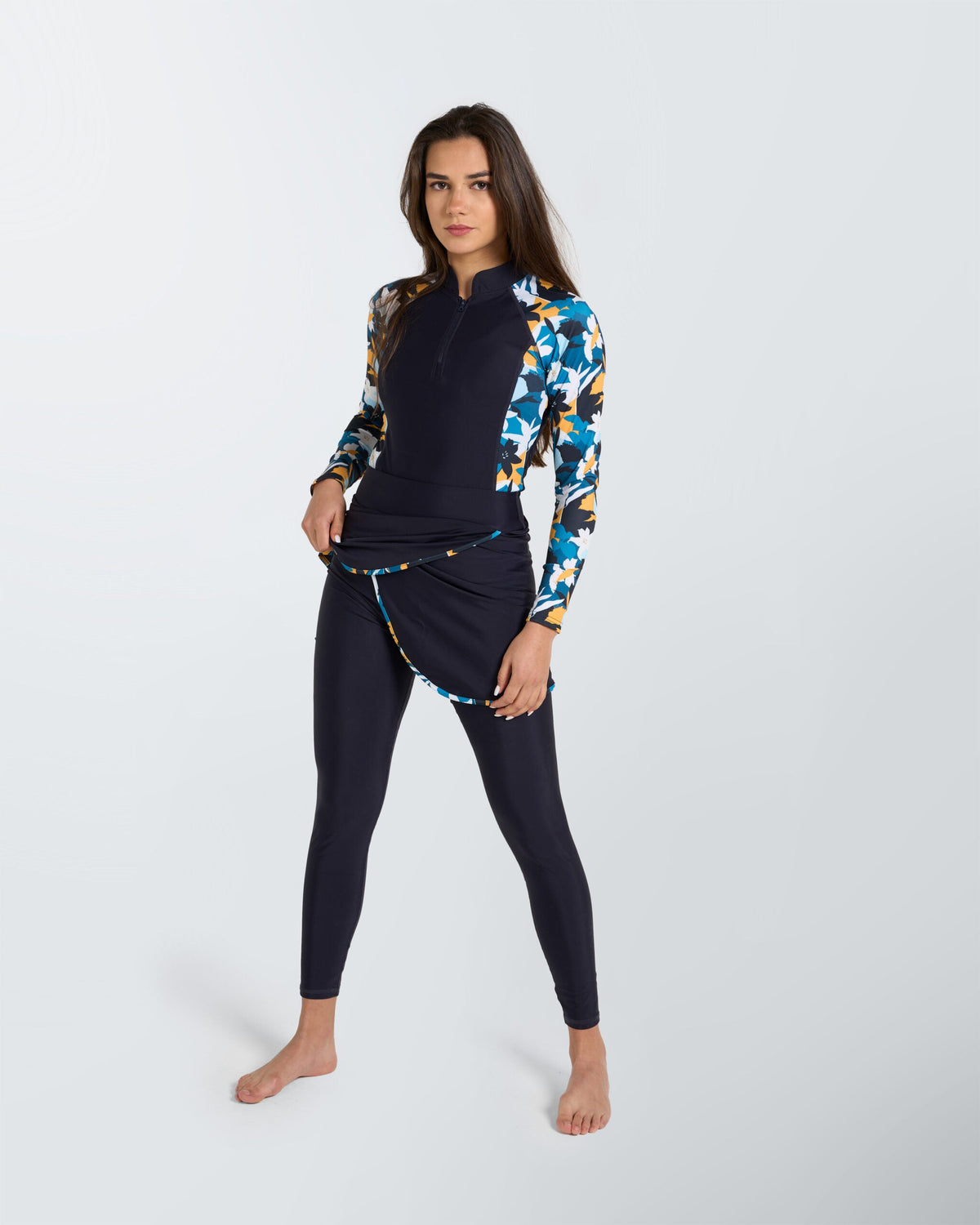 Lycra Feel Free Swimsuit - Multicolor
