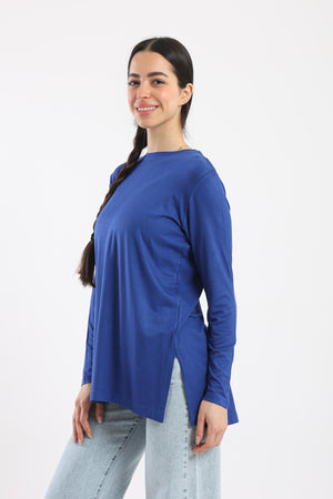 Long Sleeves Basic Top - Clue-wear