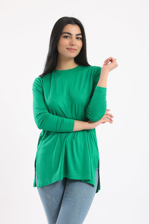 Long Sleeves Basic Top - Clue-wear