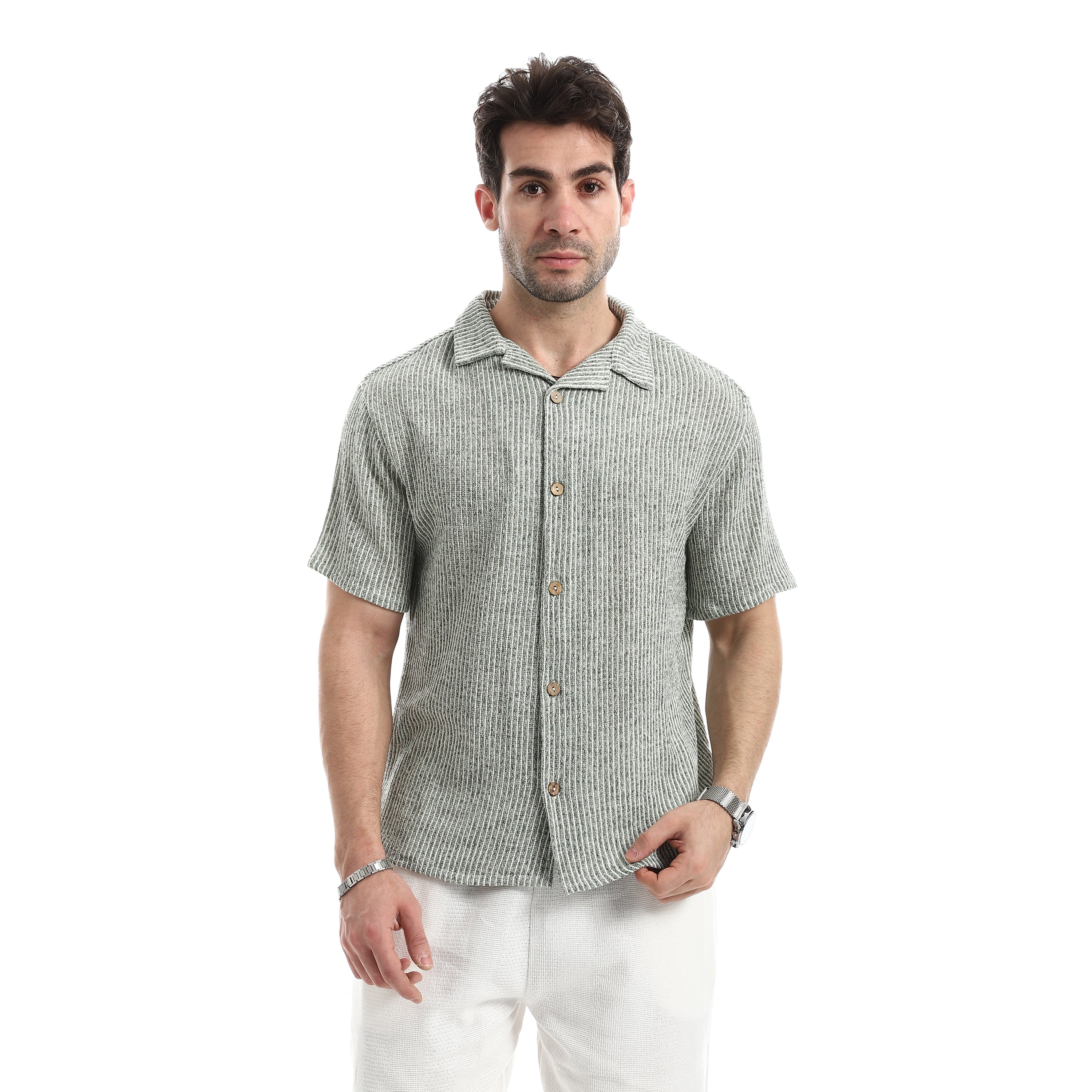 Alpine Forest Utility Shirt - Olive