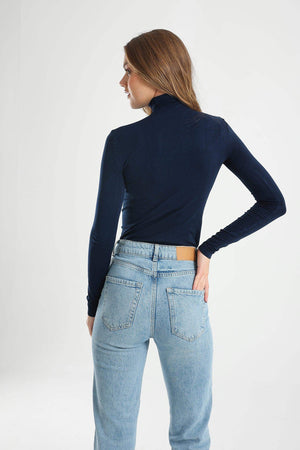 Microfiber Long Sleeves Top - Carina - كارينا