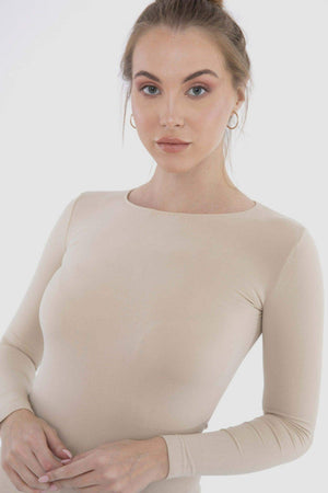 Microfiber Long Sleeves Top - Carina - كارينا