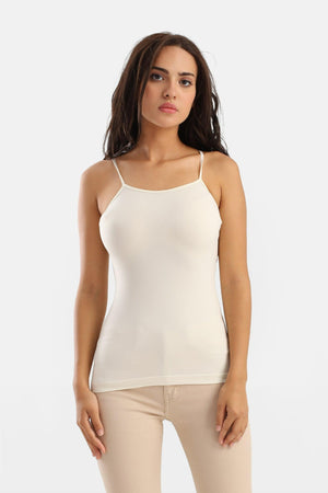 Microfiber Slip On Tank Top - Carina - كارينا