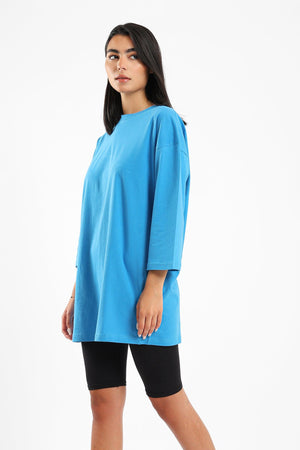 Oversized Back Printed T-shirt - Clue Wear