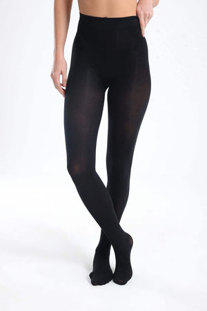 Pack of 2 Plain Pantyhoses - Carina - كارينا