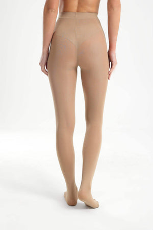 Pack of 2 Plain Pantyhoses - Carina - كارينا