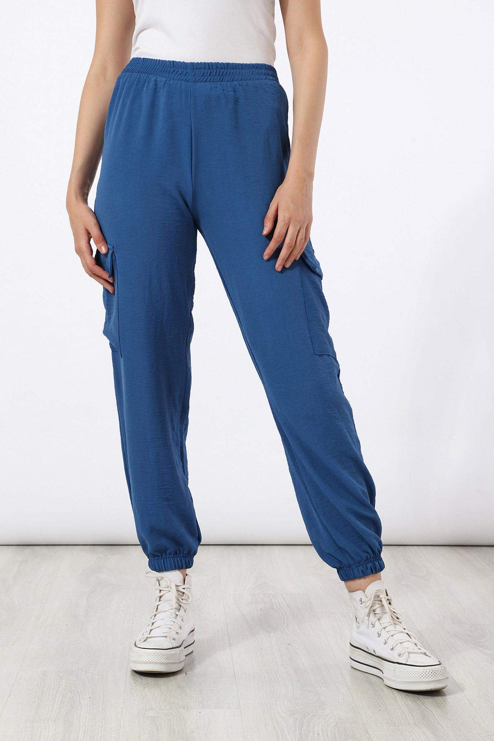 Plain Jogger with Cargo Pockets - Carina - كارينا