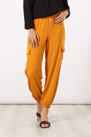Plain Jogger with Cargo Pockets - Carina - كارينا