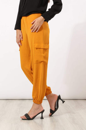 Plain Jogger with Cargo Pockets - Carina - كارينا