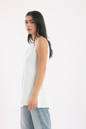 Plain Sleeveless Top - Clue-wear