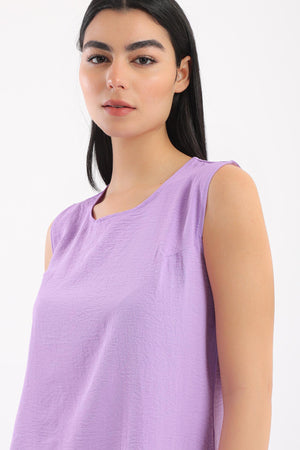 Plain Sleeveless Top - Clue-wear