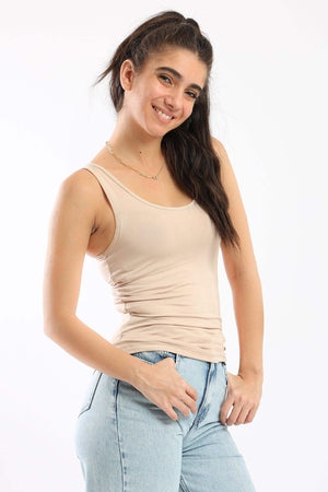 Plunge Neck Top - Carina - كارينا