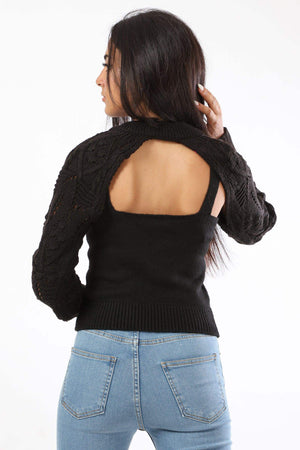 Pointelle Detachable Sleeves - Carina - كارينا