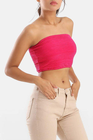 Polyester Bralette Plisse - Carina - كارينا