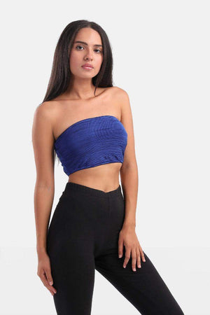 Polyester Bralette Plisse - Carina - كارينا