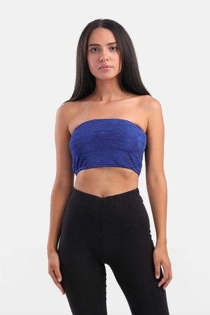 Polyester Bralette Plisse - Carina - كارينا