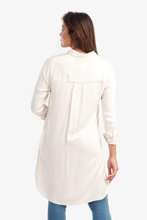 Poplin Long Shirt - Carina - كارينا