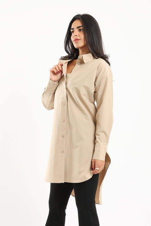 Relaxed Fit Long Shirt - Carina - كارينا