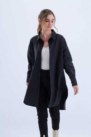 Relaxed Fit Long Shirt - Carina - كارينا