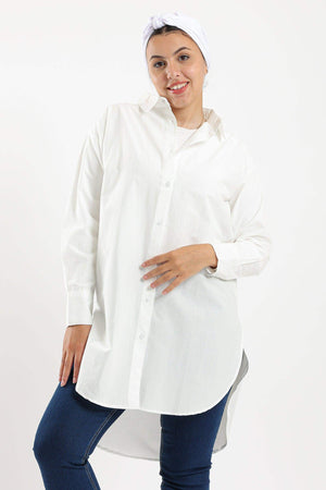 Relaxed Fit Long Shirt - Carina - كارينا