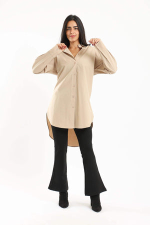 Relaxed Fit Long Shirt - Carina - كارينا
