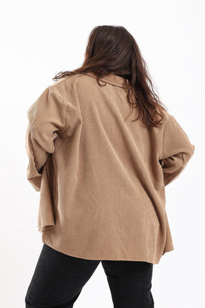 Ribbed Long Sleeve Shirt - Clue Wear