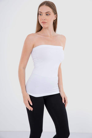 Seamless Strapless Tank Top - Carina - كارينا