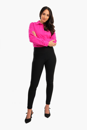 Shirt with Full Hidden Placket - Carina - كارينا