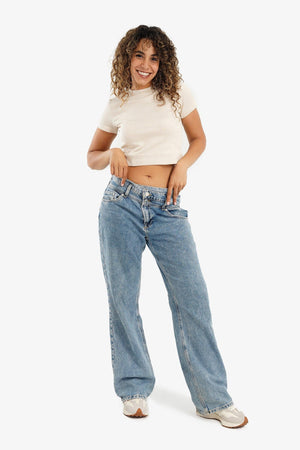 Short Sleeves Cropped Top - Carina - كارينا