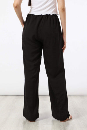 Simple Wide Leg Pants - Carina - كارينا