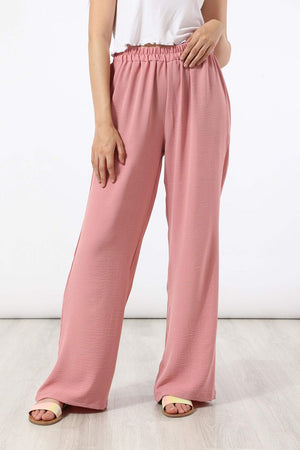 Simple Wide Leg Pants - Carina - كارينا