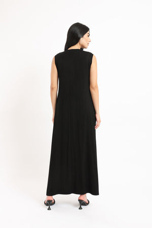 Sleeveless Regular Fit Dress - Clue Wear