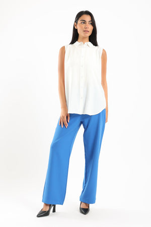 Sleeveless Smart Fit Shirt - Clue Wear