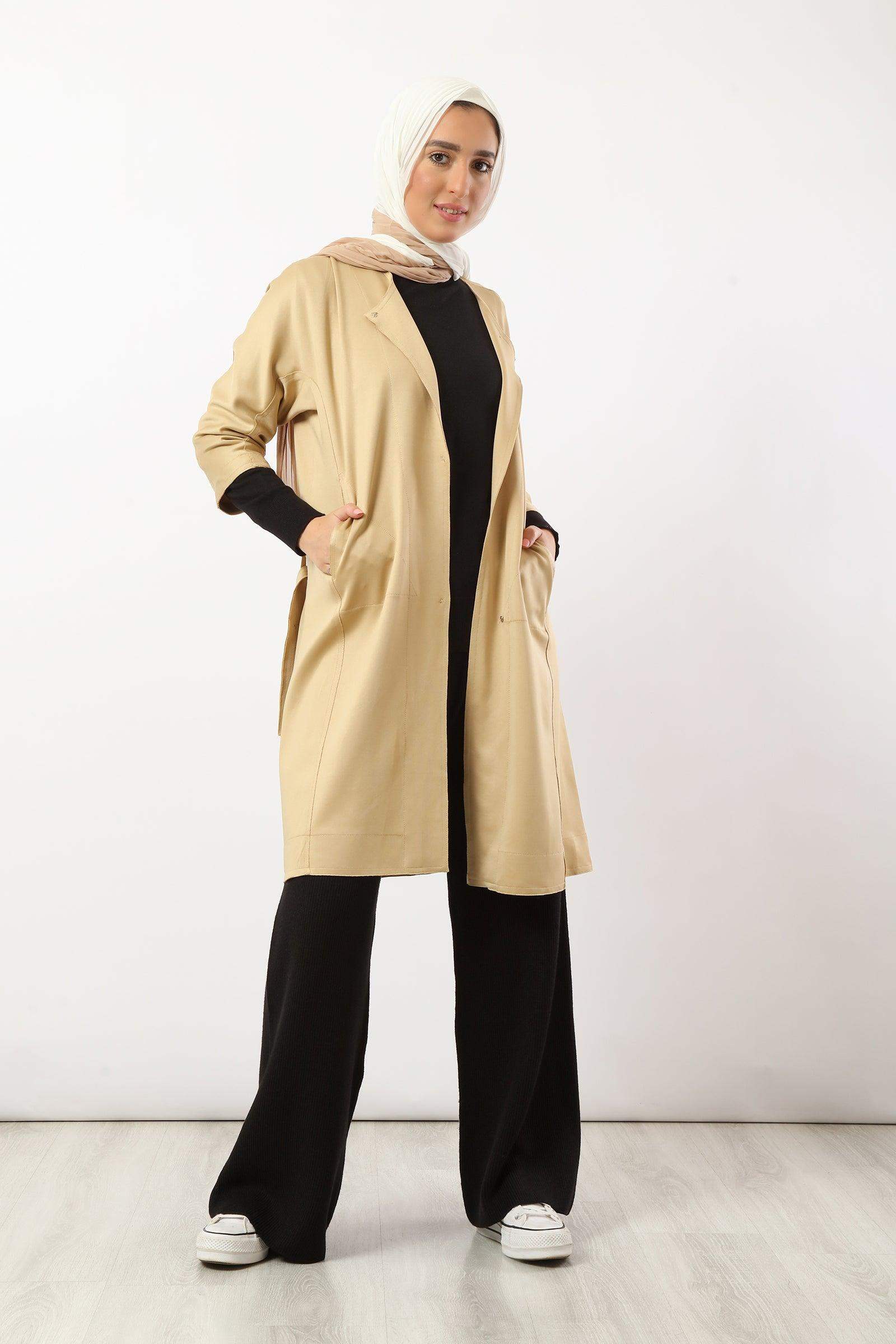 Snap Closure Lightweight Jacket - Carina - كارينا