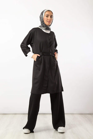 Snap Closure Lightweight Jacket - Carina - كارينا