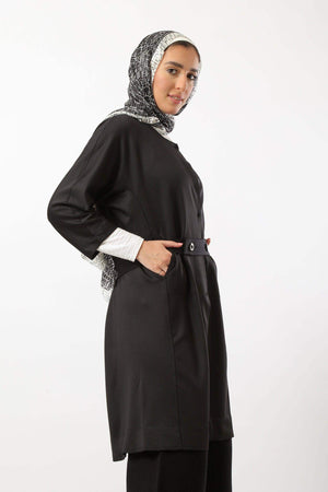 Snap Closure Lightweight Jacket - Carina - كارينا