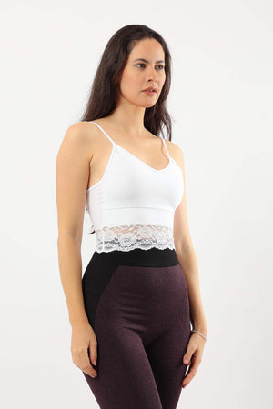Soft Bralette with Lace - Carina - كارينا