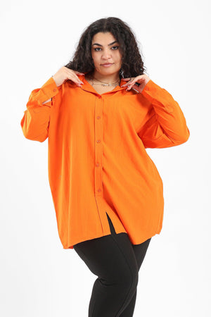 Solid Relaxed Shirt - Clue Wear