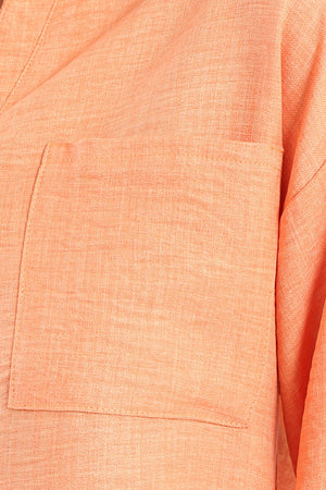 Stand Collar Shirt - Clue Wear
