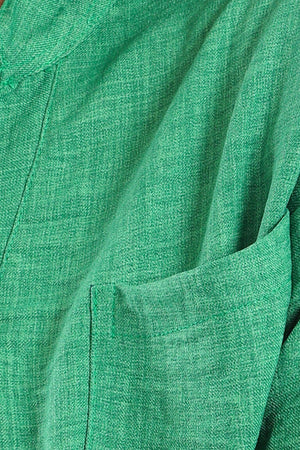 Stand Collar Shirt - Clue Wear