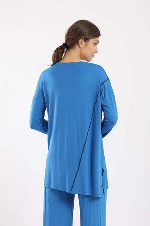 Stitched Line Lounge Top - Carina - كارينا