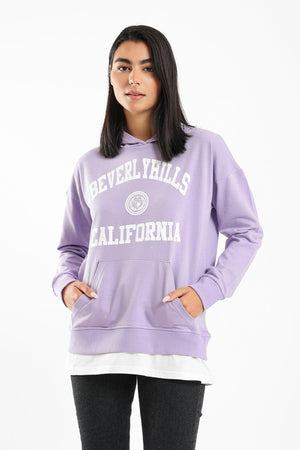Sweatshirt With Extension - Clue Wear