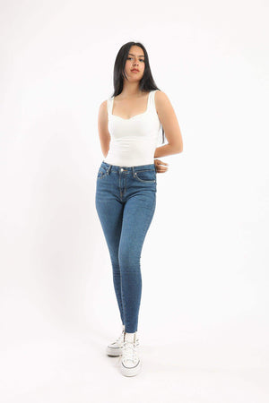 Sweetheart Neck Top - Carina - كارينا