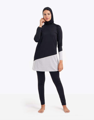 Symmetric Hijabi Swimsuit - Carina - كارينا