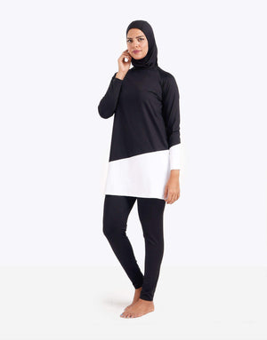 Symmetric Hijabi Swimsuit - Carina - كارينا