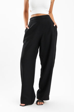 Tencel Wide Pants - Clue Wear