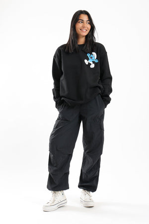 The Smurfs Printed Sweatshirt - Clue Wear