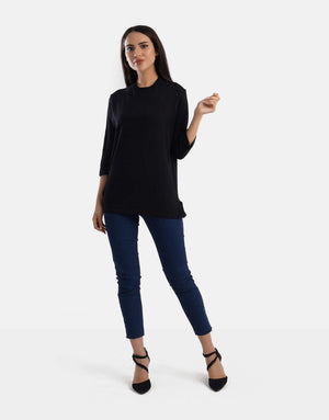 Three-Quarter Sleeve Blouse - Carina - كارينا