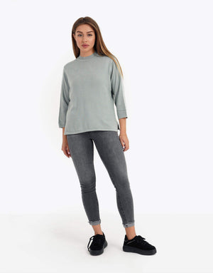 Three-Quarter Sleeve Blouse - Carina - كارينا
