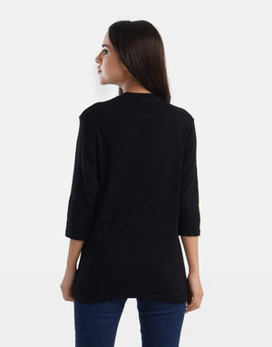 Three-Quarter Sleeve Blouse - Carina - كارينا